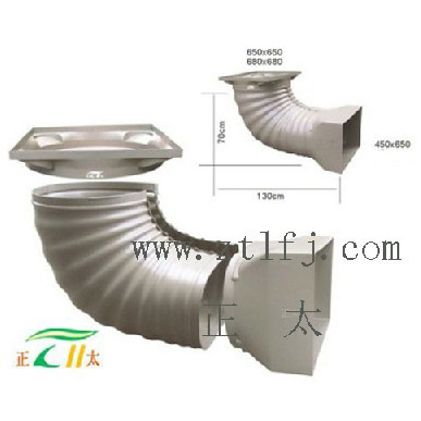 負(fù)壓風(fēng)機(jī)PP圓形風(fēng)管(送風(fēng)彎頭)